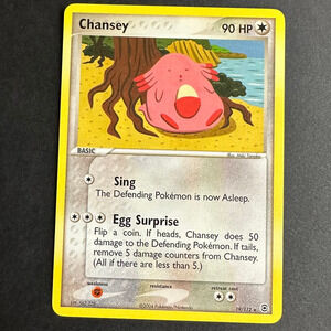 Pokemon TCG Chansey EX FireRed & LeafGreen 19/112 Rare Normal NM